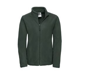 Russell JZ87F - Women's full zip outdoor fleece Bottle Green