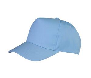 Result RC084 - Boston 5-Panel Printers Cap Sky