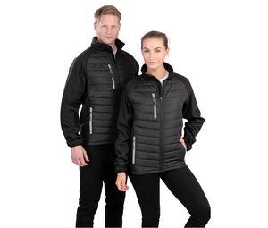 Result RS237 - Bi-material jacket Black / Grey