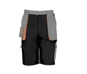 Result RS319 - Lite work shorts Black / Grey / Orange