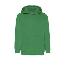 Fruit of the Loom SC371 - Kids Hooded Sweat (62-034-0) Kelly Green