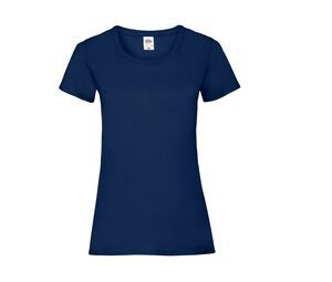 Fruit of the Loom SC600 - Lady-fit valueweight tee Navy