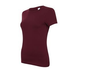 Skinnifit SK121 - The Feel Good T Women Burgundy