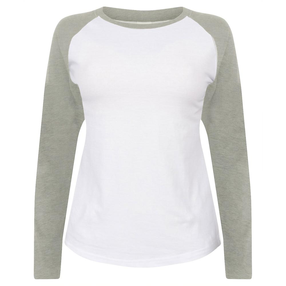 SF Women SK271 - Women's long-sleeved baseball T-shirt