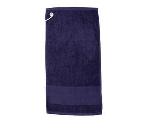 Towel city TC033 - Golf Towel with batten Navy