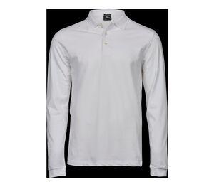 Tee Jays TJ1406 - Luxury stretch long sleeve polo Men White