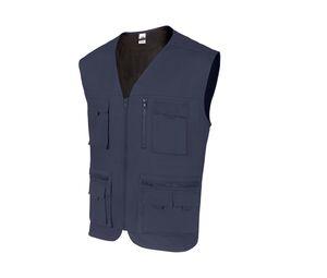 VELILLA V15901 - MULTI-POCKET VEST Navy