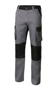 VELILLA V3020B - TWO-TONE MULTI-POCKET PANTS Grey / Black