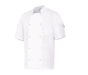 VELILLA V5205 - CHEF'S JACKET MC WITH PRESS STUDS White