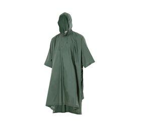 VELILLA VL187 - RAIN PONCHO WITH HOOD Green