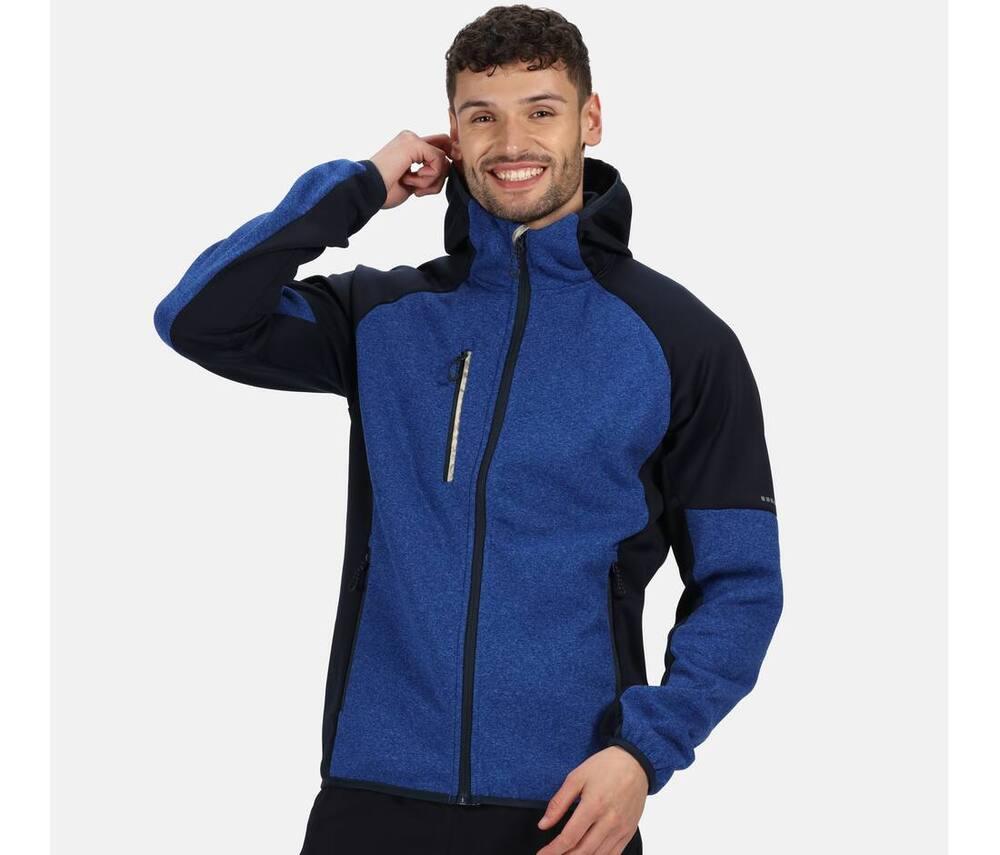 Regatta RGF620 - Men's bi-material fleece jacket