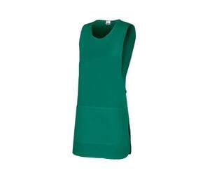 VELILLA V2542 - Reversible pinafore apron Green