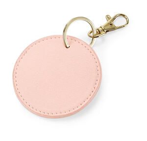 Bag Base BG745 - Boutique Circular Key Clip Soft Pink