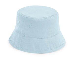 Beechfield B90NB - Junior Organic Cotton Bucket Hat Powder Blue