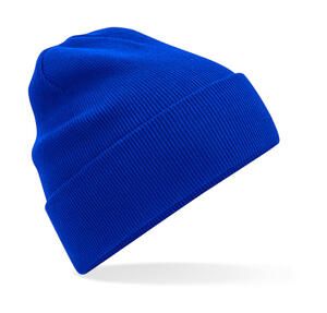 Beechfield B45N - Organic Cotton Original Cuffed Beanie Bright Royal