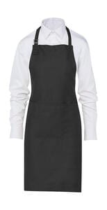 SG Accessories JG20 - LISBON 100% Cotton Bib Apron Black