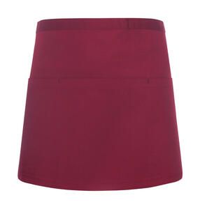 Karlowsky BVS 3 - Waist Apron Basic with Pockets Bordeaux