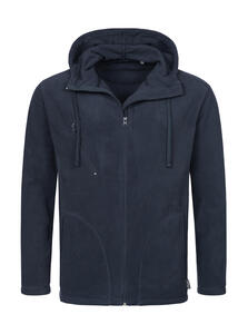 Stedman ST5080 - Hooded Fleece Jacket Blue Midnight