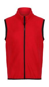 Regatta Junior TRA883 - Junior Microfleece Bodywarmer Classic Red/Black