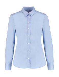 Kustom Kit KK782 - Womens Tailored Fit Stretch Oxford Shirt LS