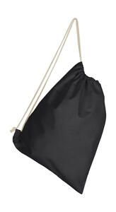 SG Accessories - BAGS (Ex JASSZ Bags) Backpack-1DS - Cotton Backpack Single Drawstring Black