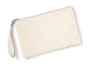 Westford Mill W520 - Canvas Wristlet Pouch Natural / Natural