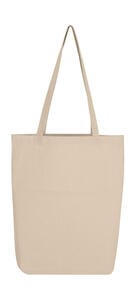 SG Accessories - BAGS (Ex JASSZ Bags) Baby Canvas 384212LH - Baby Canvas Cotton Bag LH with Gusset Natural