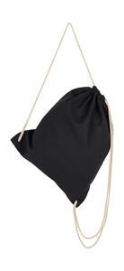 SG Accessories - BAGS (Ex JASSZ Bags) Backpack - Cotton Drawstring Backpack Black