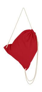 SG Accessories - BAGS (Ex JASSZ Bags) Backpack - Cotton Drawstring Backpack Red