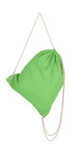 SG Accessories - BAGS (Ex JASSZ Bags) Backpack - Cotton Drawstring Backpack Light Green