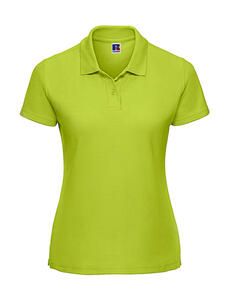 Russell Europe R-539F-0 - Ladies Polo Poly-Cotton Blend Lime