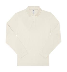 B&C PU425 - My Polo 180 LSL Off White