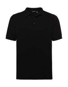 Russell  0R567M0 - Men's Tailored Stretch Polo Black
