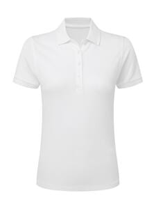 SG Signature SGPoloF Stretch - Signature Tagless Polo Stretch Women White