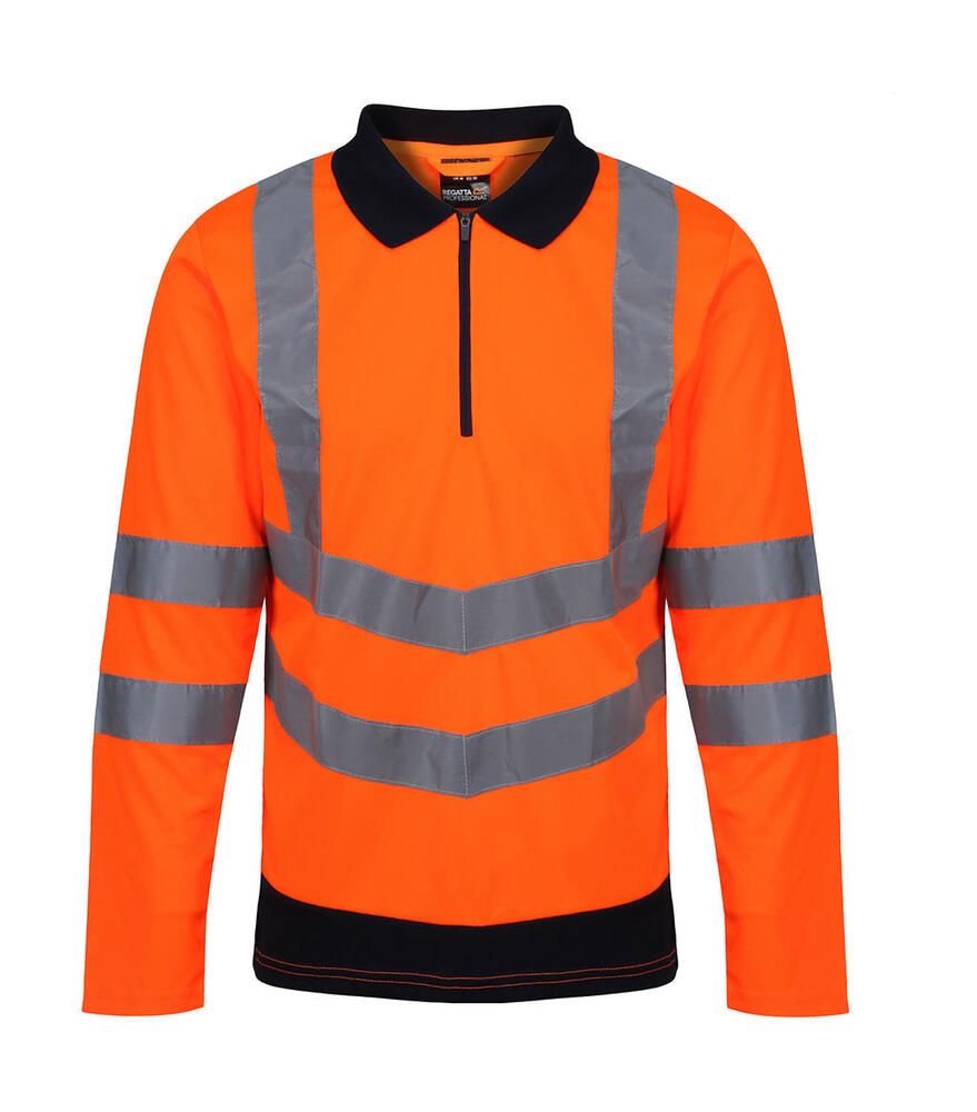 Regatta High Visibility TRS192 - Pro Hi Vis Poloshirt LS