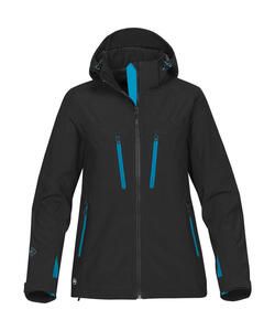 Stormtech XB-3W - Women's Patrol Softshell Jacket Black/Electric