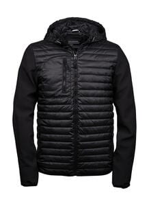 Tee Jays 9628 - Hooded Crossover Jacket Black