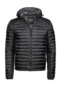 Tee Jays 9610 - Hooded Outdoor Crossover Jacket Black / Black Melange