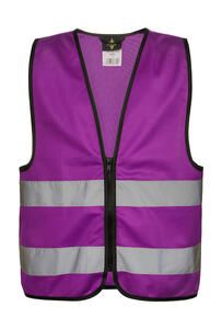 Korntex KWRX - Functional Zipper Vest for Kids "Aalborg" Violet