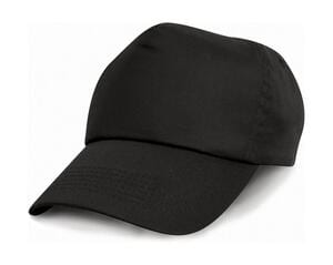 Result Headwear RC005X - Cotton Cap Black