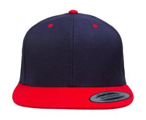 Yupoong 6089MT - Classic Snapback 2-Tone Cap Navy/Red