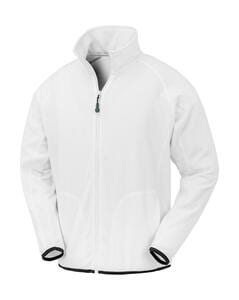 Result Genuine Recycled R907X - Recycled Microfleece Jacket White