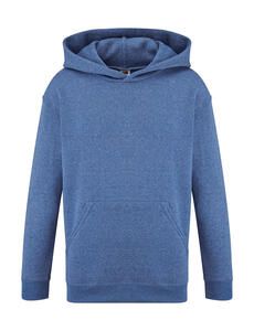 Fruit of the Loom 62-043-0 - Kids Hooded Sweat Heather Royal