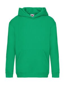 Fruit of the Loom 62-037-0 - Kids Hooded Sweat Kelly Green