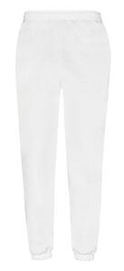 Fruit of the Loom 64-026-0 - Jog Pant with Elasticated Cuffs White