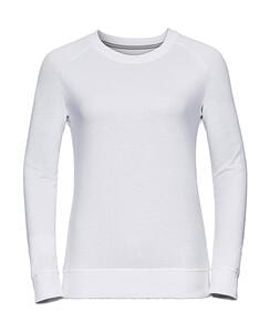 Russell  0R280F0 - Ladies HD Raglan Sweat White