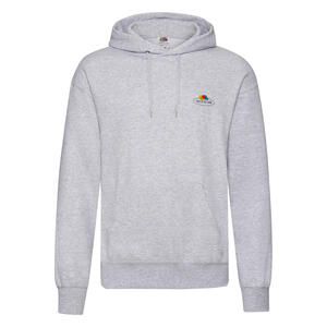 Fruit of the Loom Vintage Collection 012208J - Vintage Hooded Sweat Classic Small Logo Print