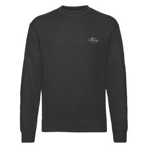 Fruit of the Loom Vintage Collection 012202J - Vintage Sweat Set In Small Logo Print Black