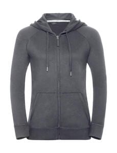 Russell  0R284F0 - Ladies' HD Zipped Hood Sweat Convoy Grey