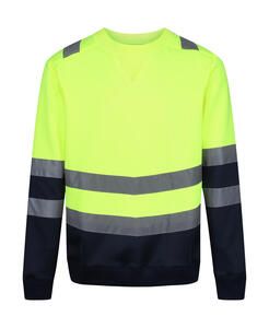 Regatta High Visibility TRF656 - Pro Hi Vis Sweat Top Yellow